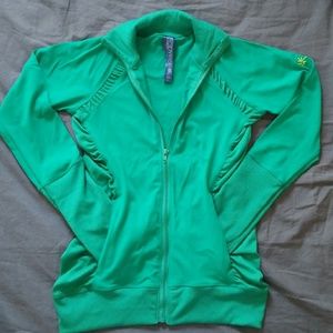  Blogilates BodyPop Contour Jacket in Jade, size L